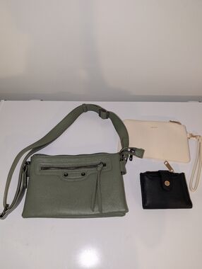 Crossbody + Wristlet + Wallet